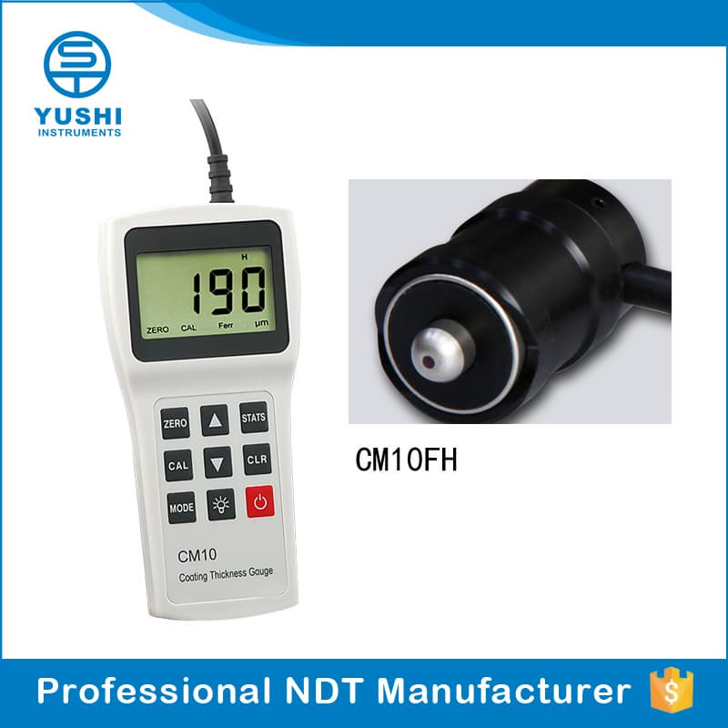 CM10FH Magnetic Thickness Gauge Plating Thickness Testing